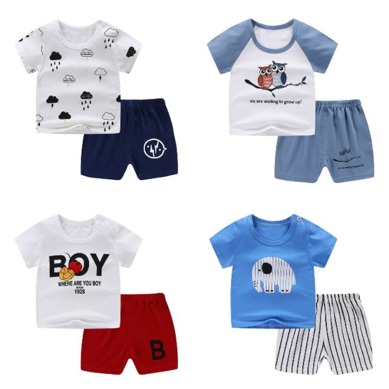 Stelan baju  anak  import  Cowo Unisex Shopee Indonesia