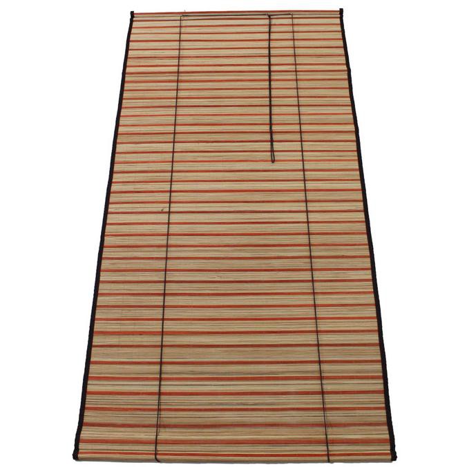 150Cm X 180Cm Krey Rotan Orange , Tirai Rotan, Gorden Rotan Bavariaolshop_