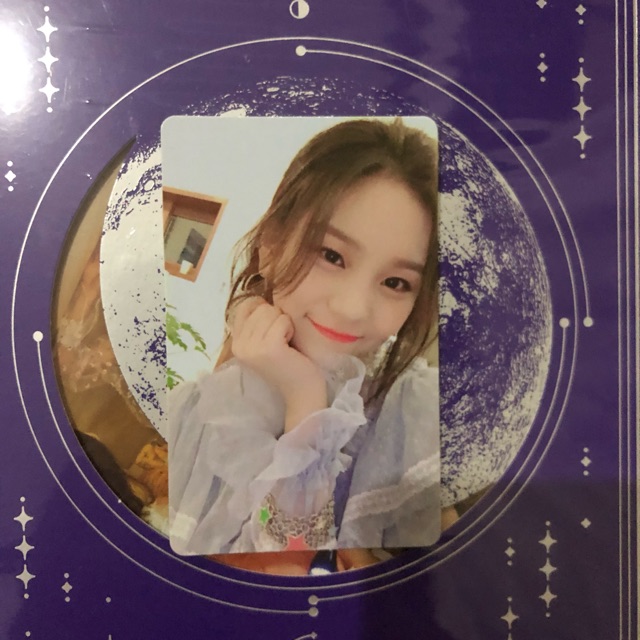 Photocard GFRIEND umji official time for the moon night
