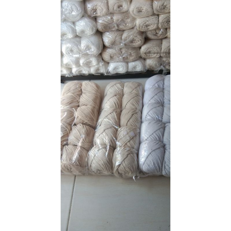 TALI | BENANG KATUN TWIST 3MM | 1KG |MACRAME