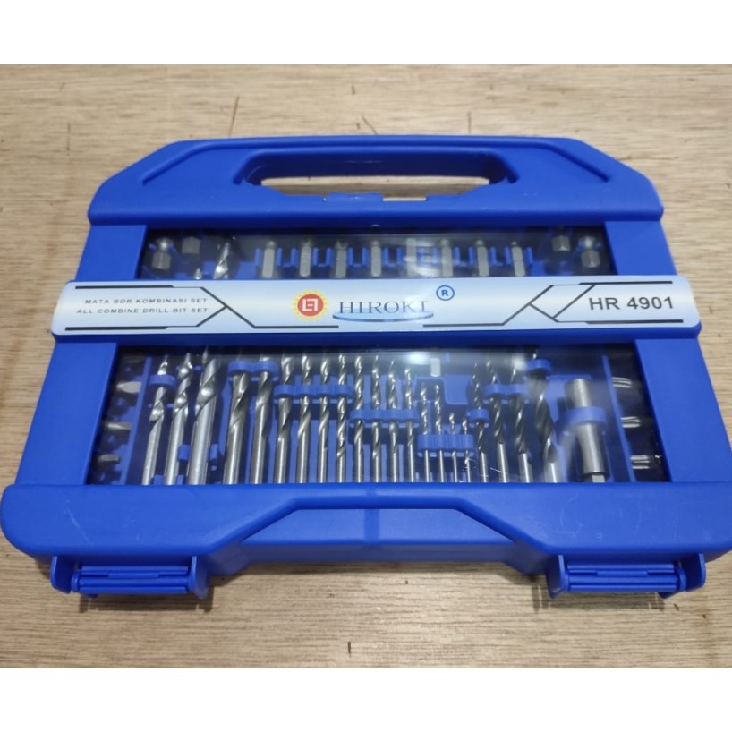 NEW!!! MATA BOR KOMBINASI SET HIROKI HR 4901/TOOL KIT/MATA BOR KOMBINASI SET BESI KAYU