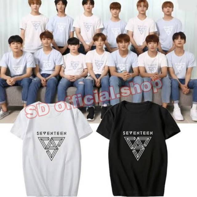 (COD)  kaos seventeen caratland logo besar