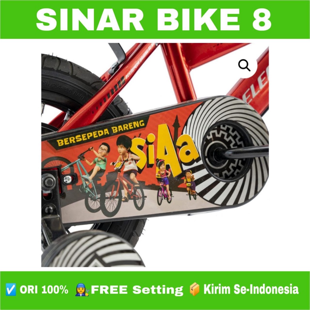 Sepeda Anak Laki BMX ELEMENT Edisi RAFATHAR Ukuran 12 16 18 Inch