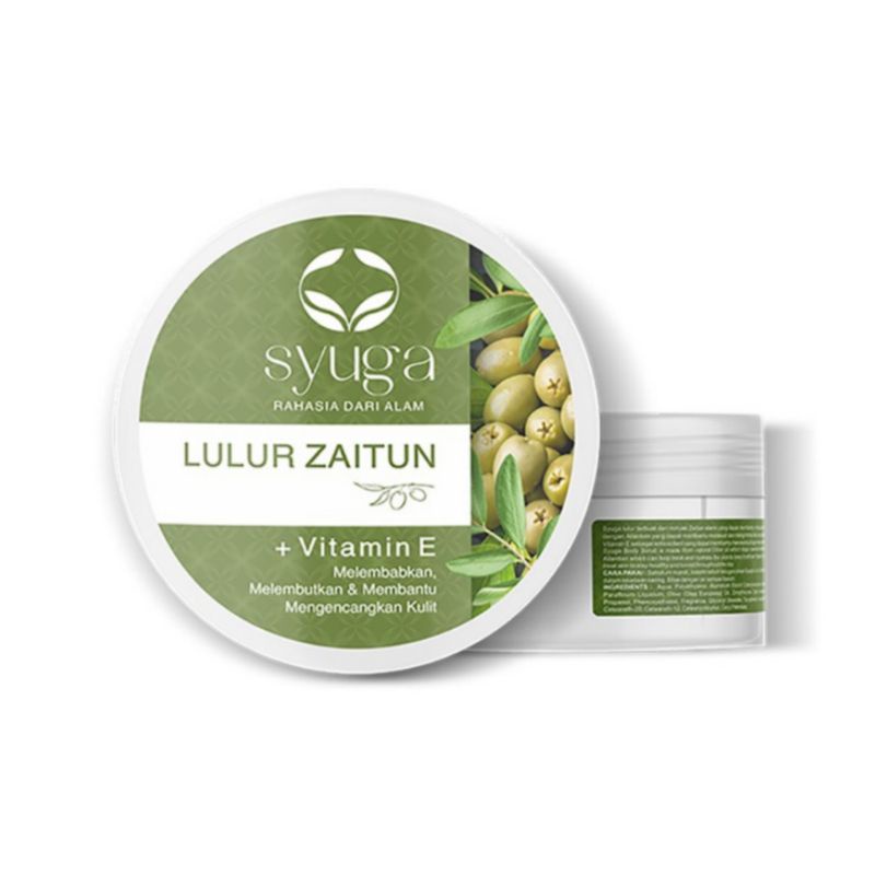 SYUGA Lulur Zaitun + Vitamin E 100g