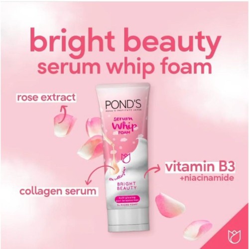 Pond's Bright Beauty Whip Facial Foam Sabun Wajah