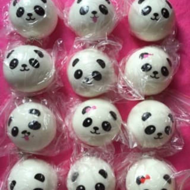 Jual Squishy Panda Bun Mini | Shopee 