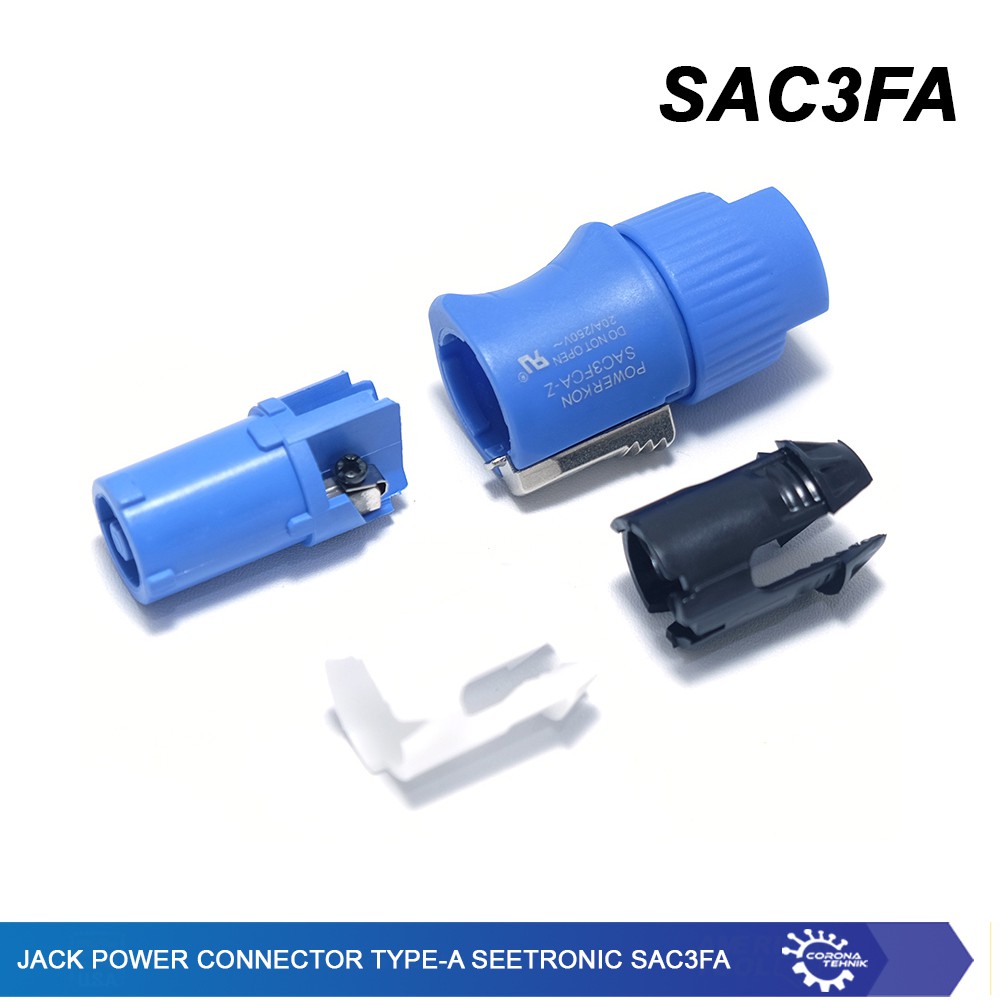 Seetronic - SAC3FCA Jack Power Connector Type A