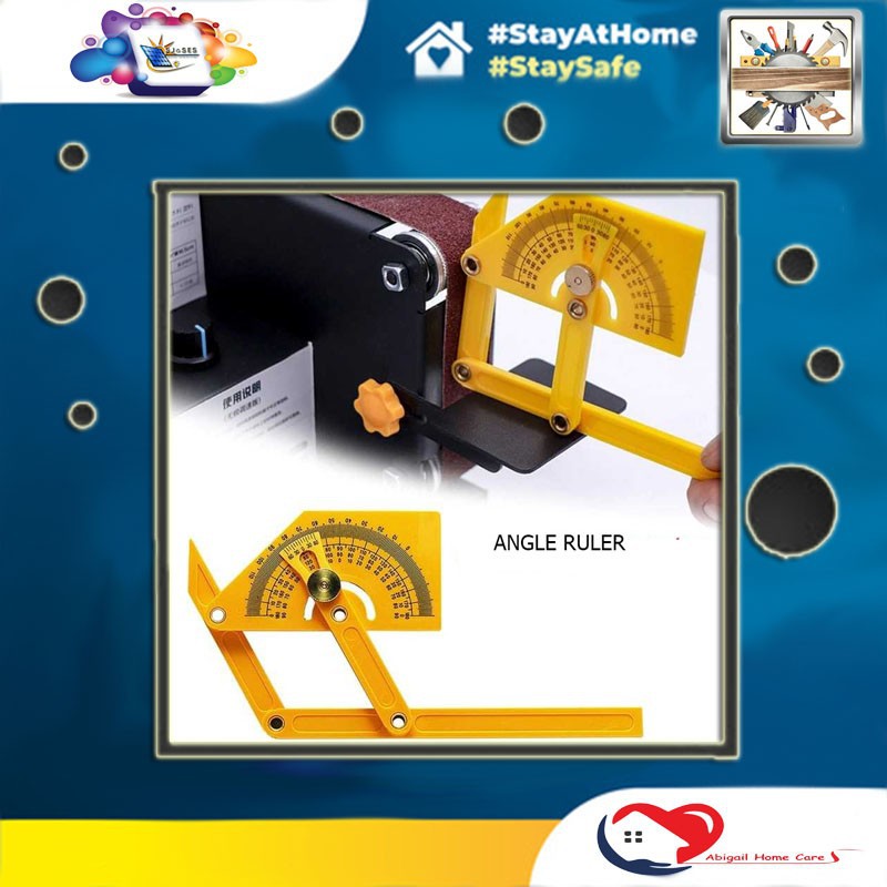 

AHC Penggaris Lipat Sudut 180 Derajat Foldable Angle Ruler Mistar Sudut