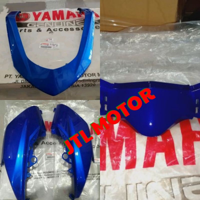 COVER BODY COWLING NMAX OLD DASI TAMENG DAGU NMAX OLD LAMA BIRU GLOSY ORIGINAL YGP