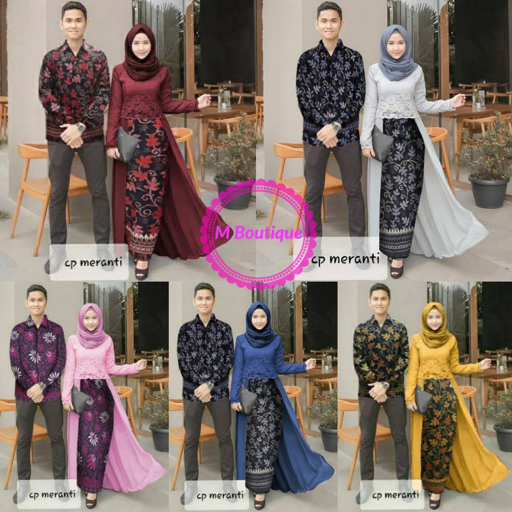  REPETAN MERANTI COUPLE  MERANTI 5 WARNA BEST SELLER 