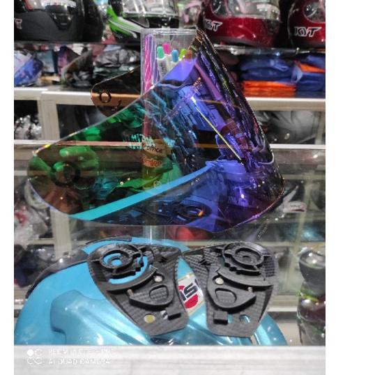 Best! Kaca visor iridium  kyt venom open KYT dj maru Ink centro KYT galaxy / kyt galaxy flat r / fla