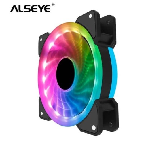 Fan Casing ALSEYE D-RINGER RGB 12cm with LED