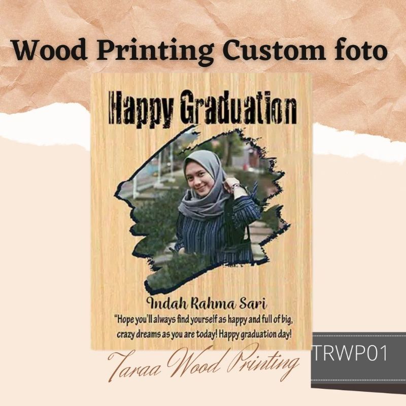 Kado Ulangtahun/HBD Happy Wedding Kado Doi Pacar Sahabat Printing Custom