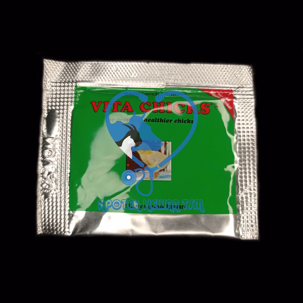 VITA CHICK 5gr Vitamin dan Antibiotik Ayam Itik Bebek Pedaging Petelur