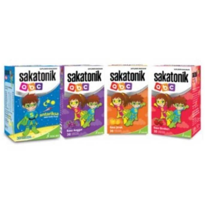 Sakatonik ABC vitamin permen vitamin penambah nafsu makan vitamin anak