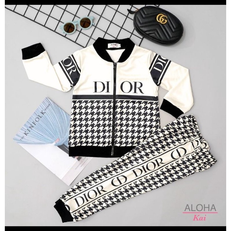 Setelan Jaket Dior Anak (2/3t)
