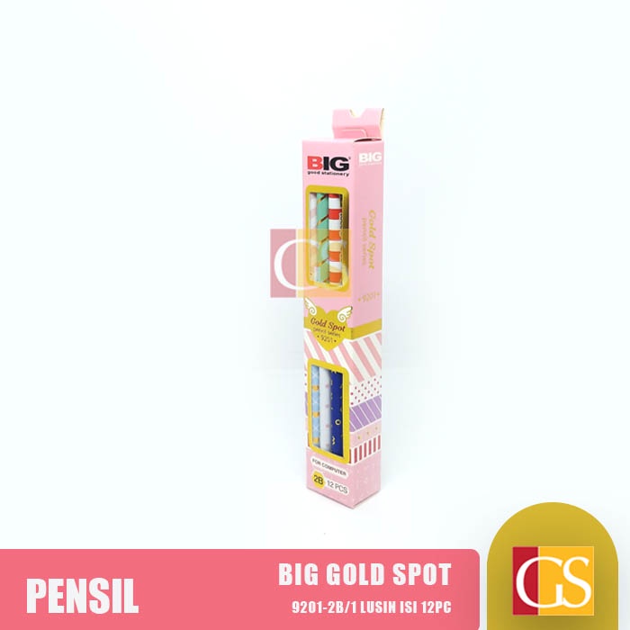 

PENSIL BIG 2B GOLD SPOT LUSIN