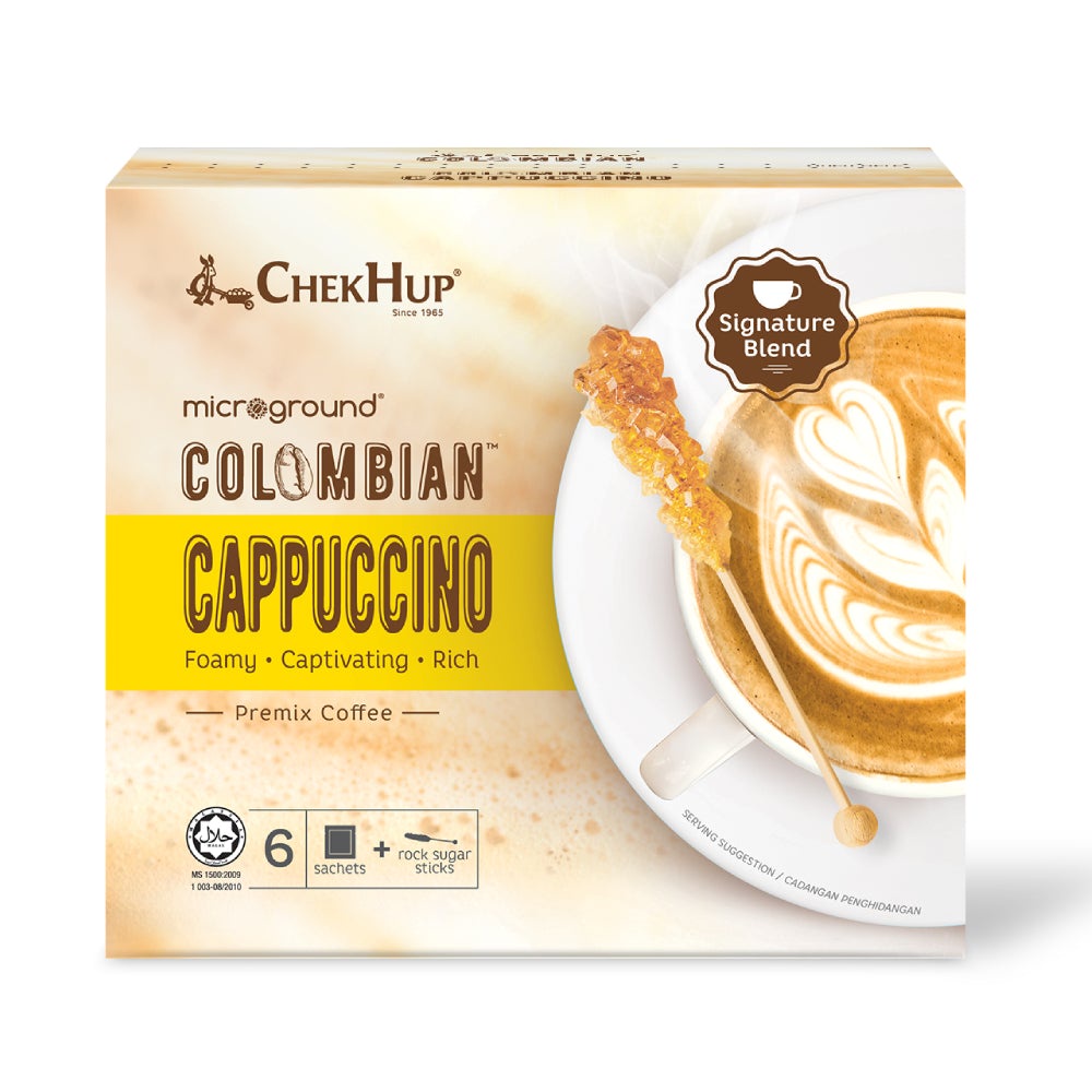 

Kopi Pracampur Chek Hup Microground Colombian Cappuccino 26 g x 6 sticks