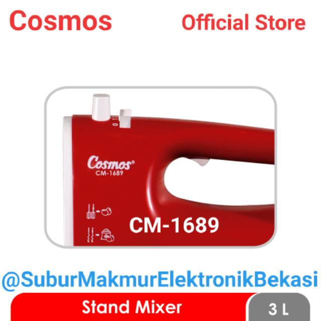 Mixer Stand Cosmos Merah Putih CM-1689