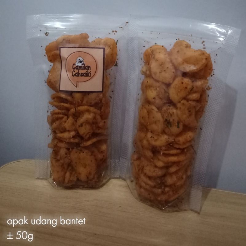 

Camilan Cahsaiki | OPAK UDANG KRIUK | Small Pouch