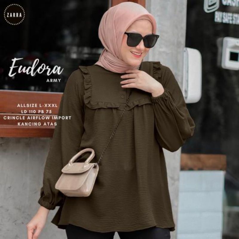 EUDORA TUNIK BLOUSE WANITA TERBARU BY ZARRA