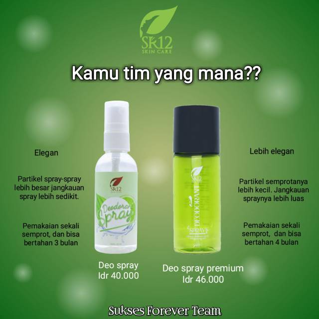 Deo Spray SR12/Deodorant Spray SR12