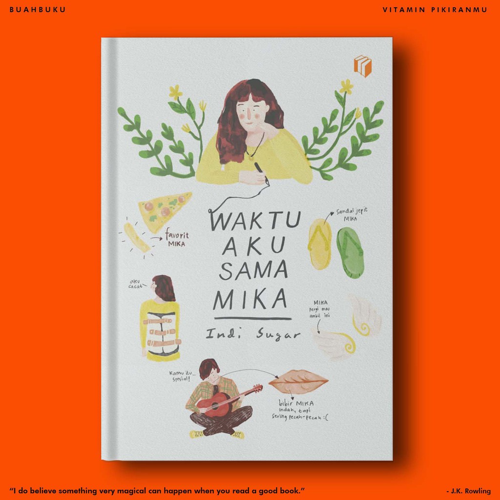 Novel Waktu Aku Sama Mika Indi Sugar Shopee Indonesia