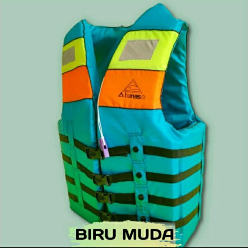 Baju/Rompi pelampung Atunas Siz S/M/L/XL/Life Vest/Life Jacket/Jaket pelampung Atunas