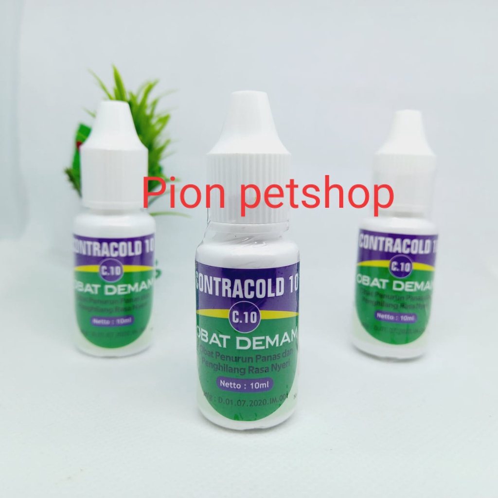 CONTRACOLD Obat Demam untuk Anjing dan Kucing 10 ml