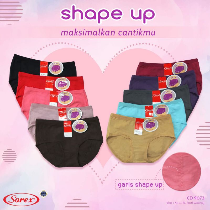 CD SOREX // CD SATUAN MINI SOREX 9073 UKURAN M L EL/XL