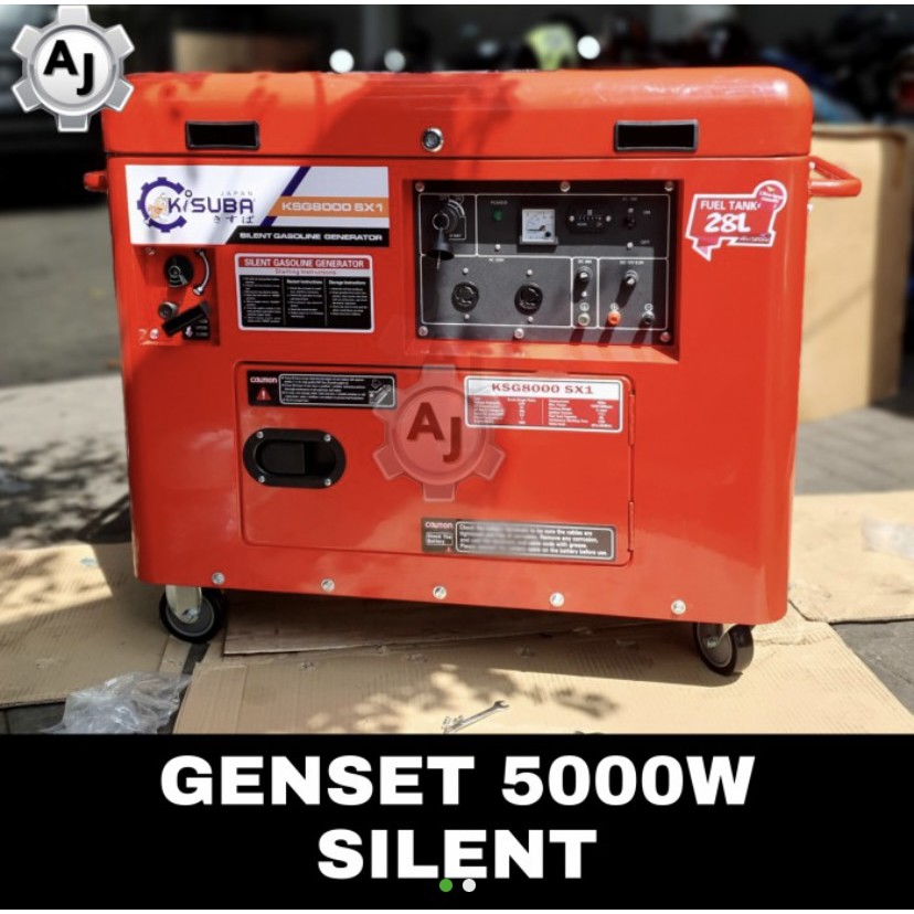 Genset 5000 Watt Silent | Generator Bensin