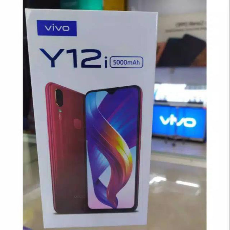 BARU NEW VIVO Y12 i RAM 3 ROM 32 3/32 GB ORIGINAL GARANSI RESMI 2 TAHUN ORIGINAL Y12i