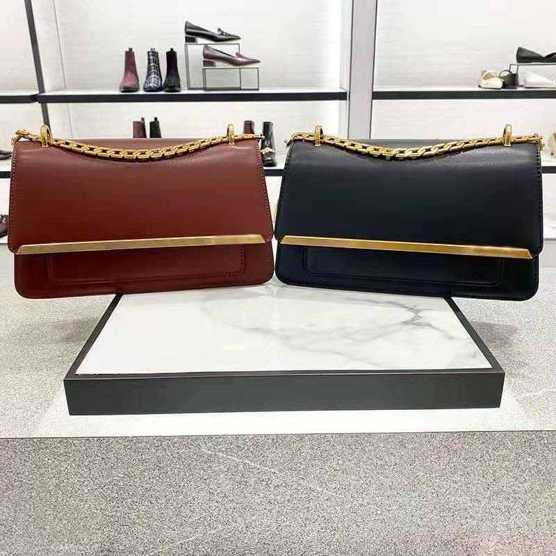 CK metallic accent evening clutch