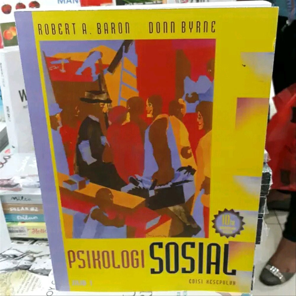 SALE Buku - PSIKOLOGI SOSIAL - edisi 10 jilid 1 - BARON