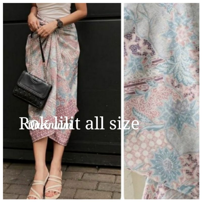 ROK KEBAYA BATIK//ROK LILIT FREE RING//ROK BATIK//ROK SERUT