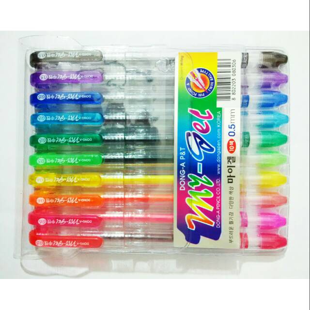 

Pena my gel warna warni