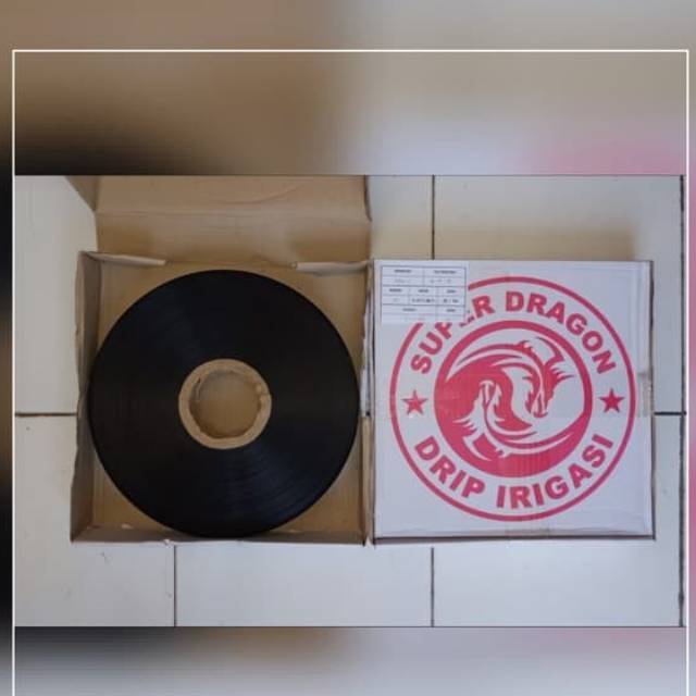Selang irigasi selang drip 4 cm x 180 meter irigasi tetes ketebalan 0.15 selang 3/4 super dragon