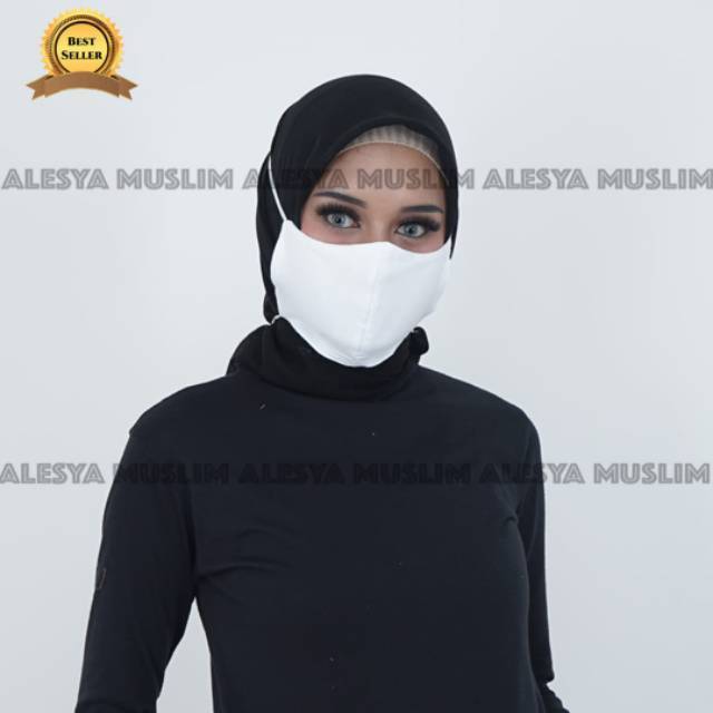 Masker anti bakteri minimalisir virus covit 19 masker bahan katun