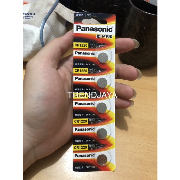 PANASONIC CR1220 ORIGINAL BATERAI BATERE BATTERY BATREI PANASONIC CR1220 CR 1220 CR-1220