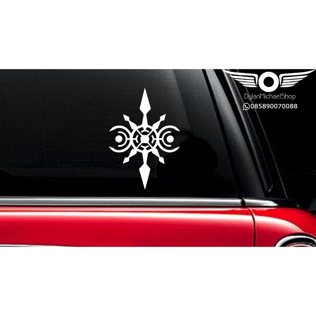 Stiker Kaca Mobil World of Warcraft Ether Symbol Car Sticker bumper