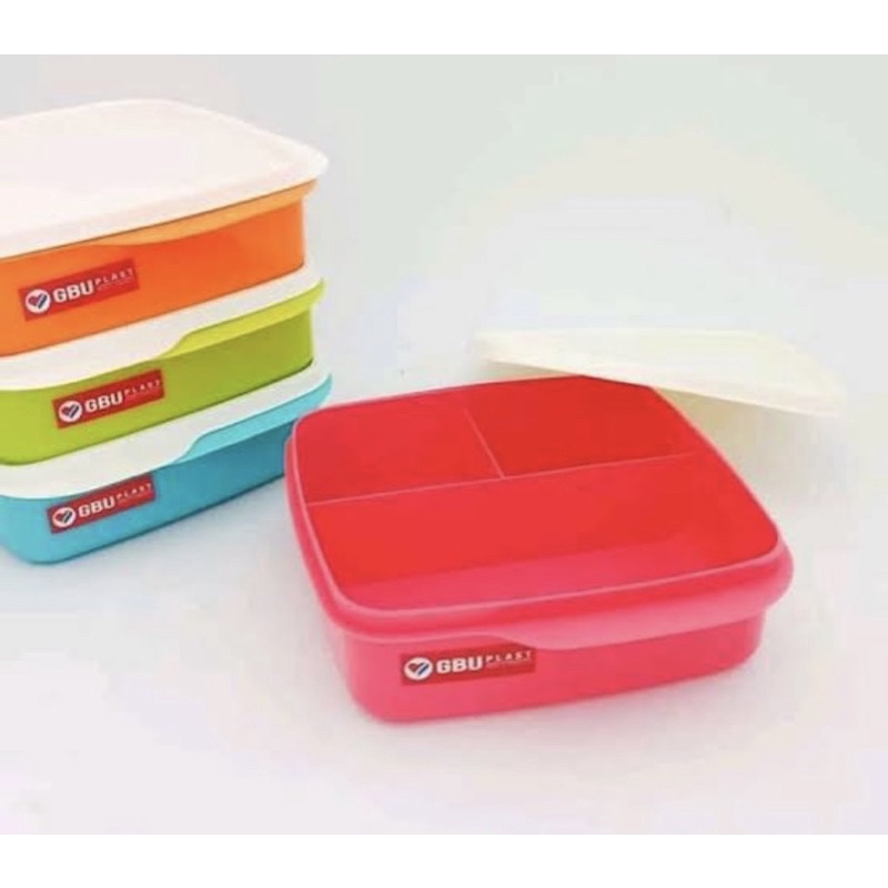 LUNCH BOX GBU PLASTIK LOLITA KOTAK MAKAN TEBAL