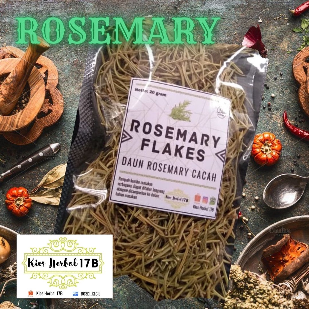 

Dried Rosemary / Rosemary kering / Daun rosemary