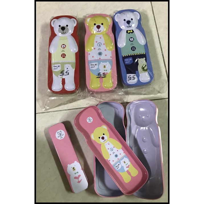 

Kotak Pensil Susun + Kotak Sendok Bear