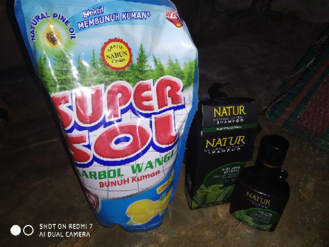 Super Sol Karbol Wangi Eefil 800ml Random
