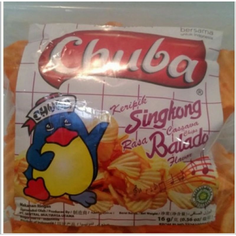 

CHUBA SINGKONG BALADO 170GRAM