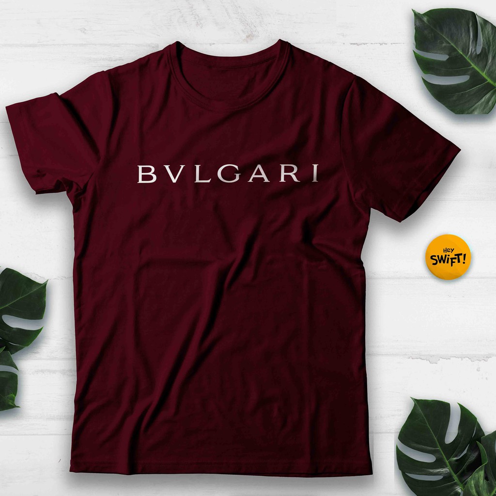 KAOS JAM TANGAN BVLGARI WATCH T-SHIRT BAJU DISTRO