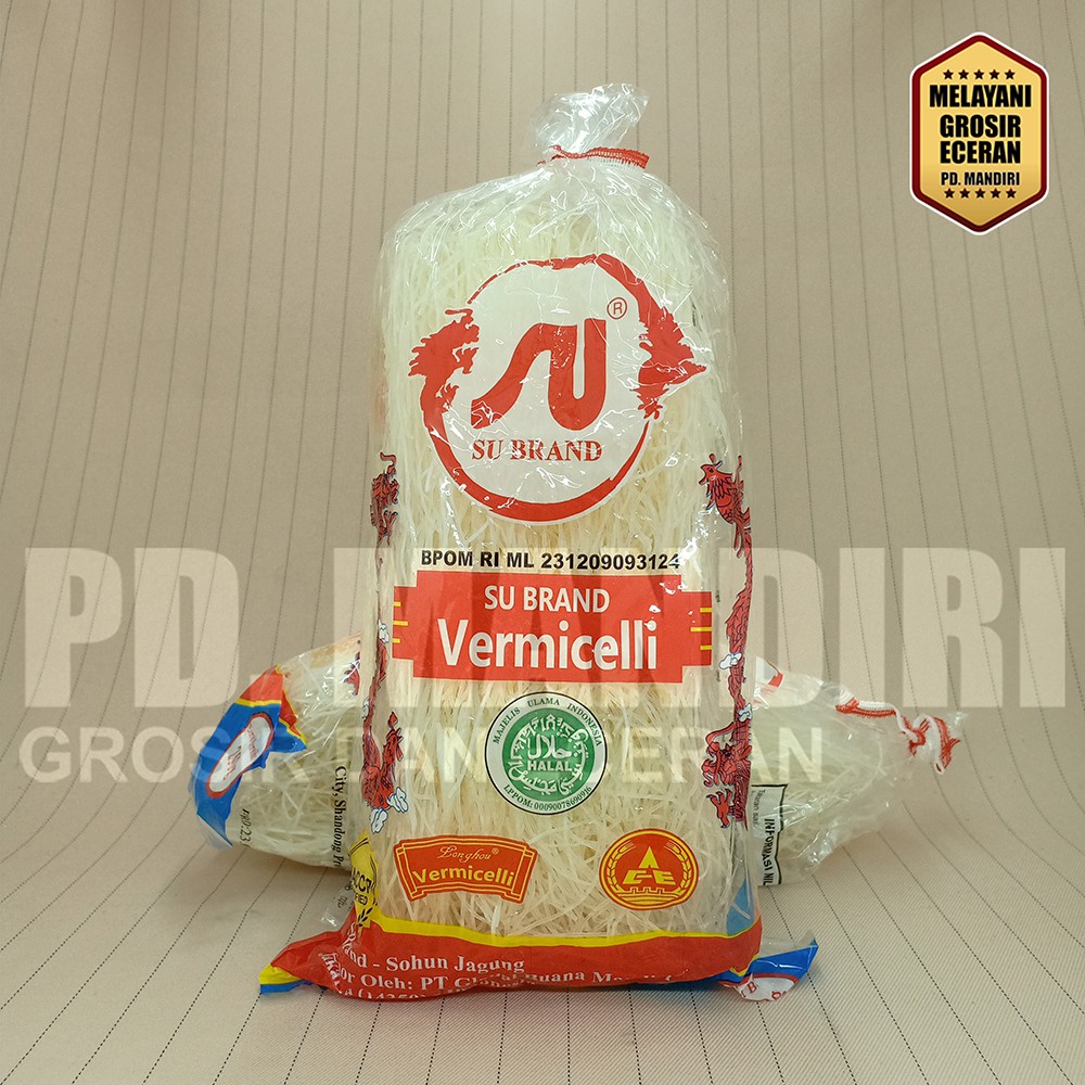 

SU BRAND VERMICELLI 250 GR SOUN SOHUN