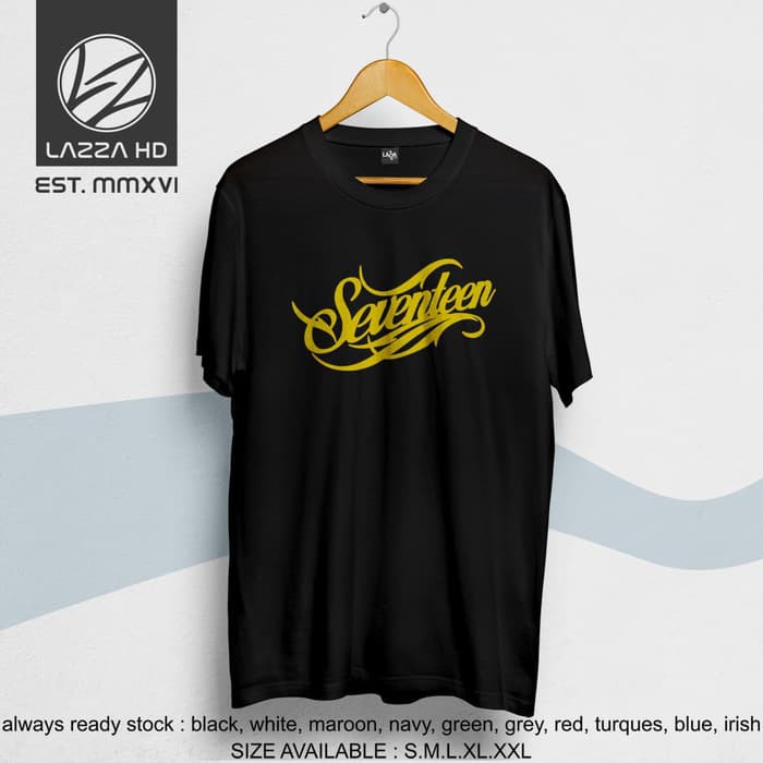 Kaos Tshirt Distro Band Seventeen Kemarin Logo Terlaris