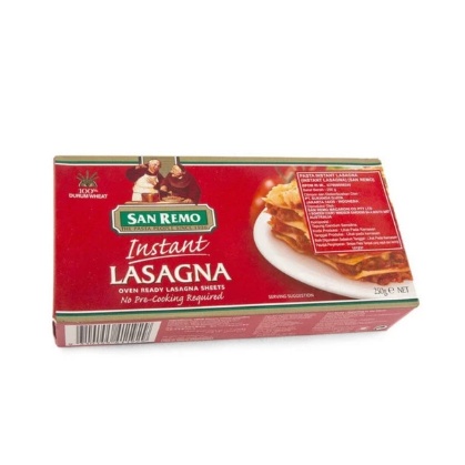 

SAN REMO LASAGNA INSTANT 250 GR