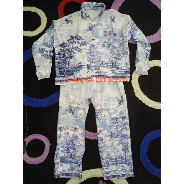 Setelan Celana, Baju Tidur, Setelan Santai